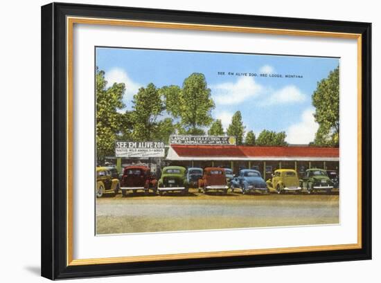 See 'Em Alive Zoo, Red Lodge, Montana-null-Framed Premium Giclee Print