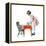 ’See How Easy It Is’-Norman Rockwell-Framed Premier Image Canvas