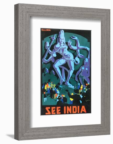 See India-null-Framed Art Print