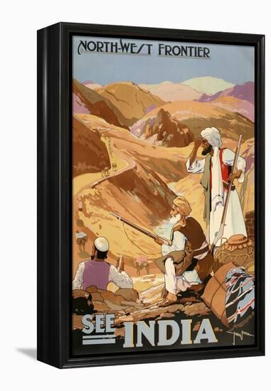 See India-null-Framed Premier Image Canvas