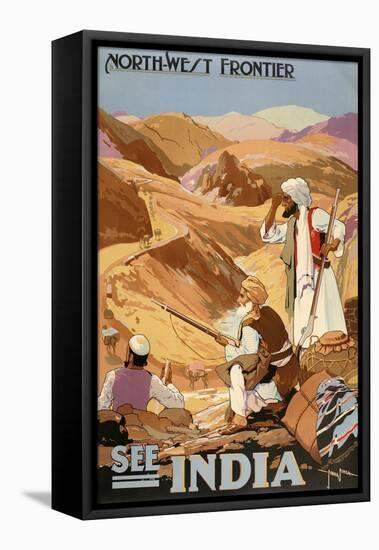 See India-null-Framed Premier Image Canvas