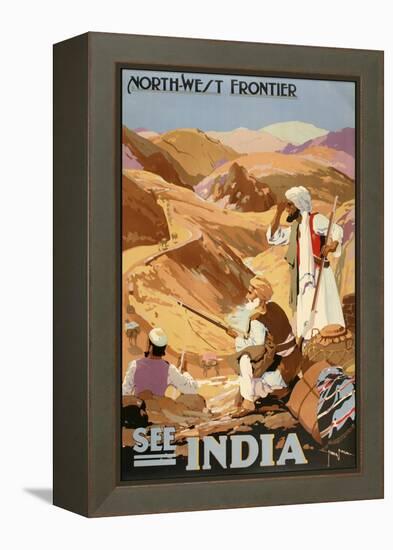 See India-null-Framed Premier Image Canvas