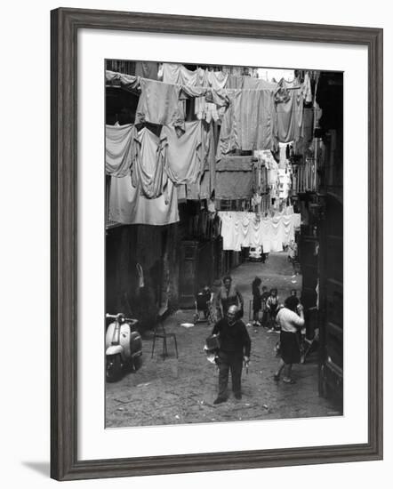 "See Naples and Then Die" by G.A. Sala--Framed Photographic Print