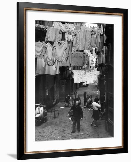 "See Naples and Then Die" by G.A. Sala--Framed Photographic Print