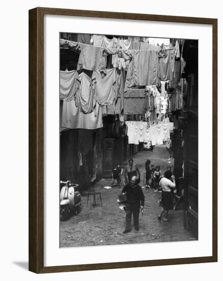 "See Naples and Then Die" by G.A. Sala--Framed Photographic Print