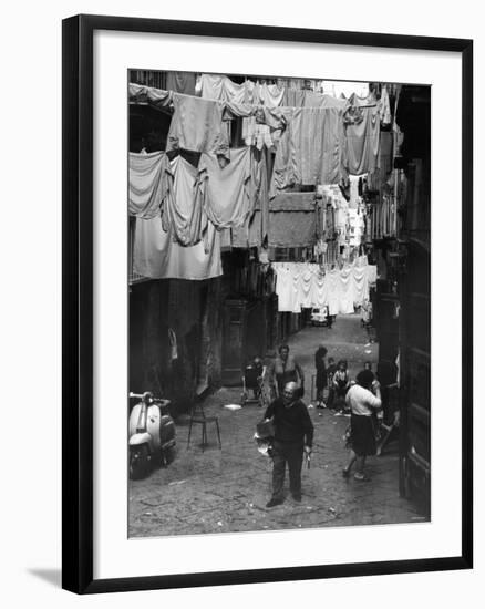 "See Naples and Then Die" by G.A. Sala-null-Framed Photographic Print