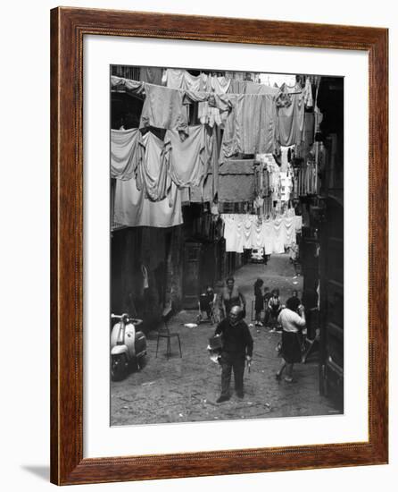 "See Naples and Then Die" by G.A. Sala-null-Framed Photographic Print