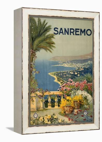 See San Remo-Studio W-Framed Stretched Canvas