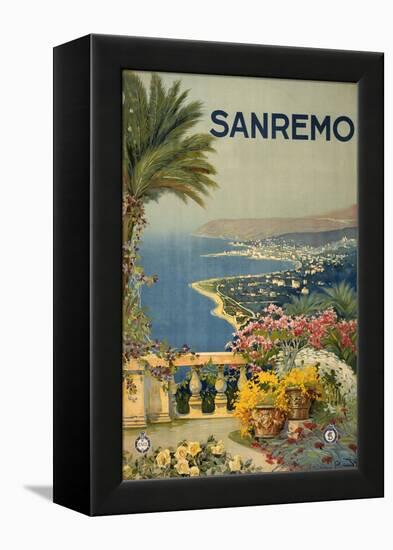 See San Remo-Studio W-Framed Stretched Canvas