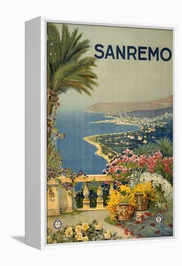 See San Remo-Studio W-Framed Stretched Canvas