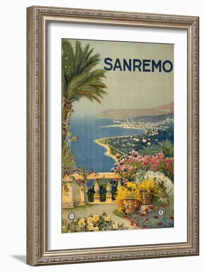 See San Remo-Studio W-Framed Art Print