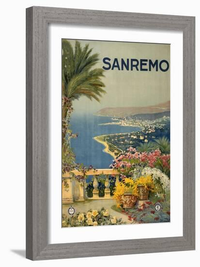 See San Remo-Studio W-Framed Art Print