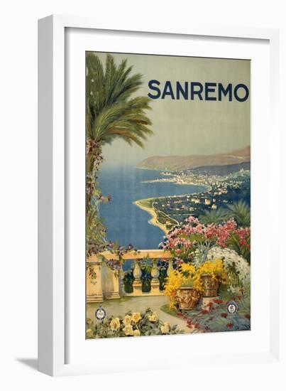 See San Remo-Studio W-Framed Art Print