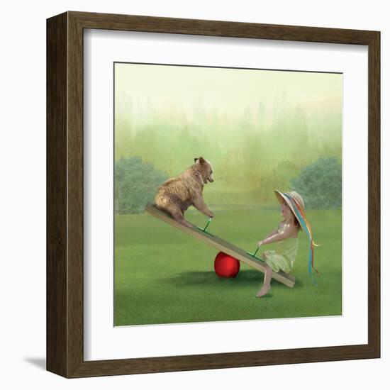 See Saw-Nancy Tillman-Framed Art Print