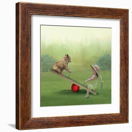 See Saw-Nancy Tillman-Framed Art Print