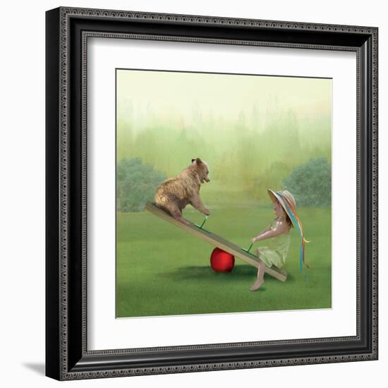 See Saw-Nancy Tillman-Framed Art Print