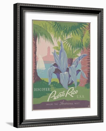 See South America IV-Studio W-Framed Art Print