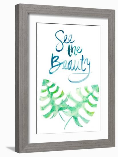 See the Beauty-Susan Bryant-Framed Art Print