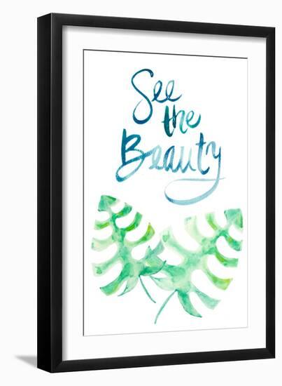 See the Beauty-Susan Bryant-Framed Art Print