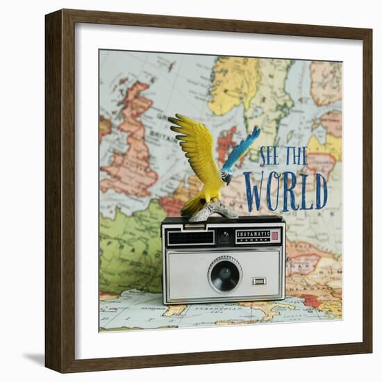 See The World-Susannah Tucker-Framed Art Print