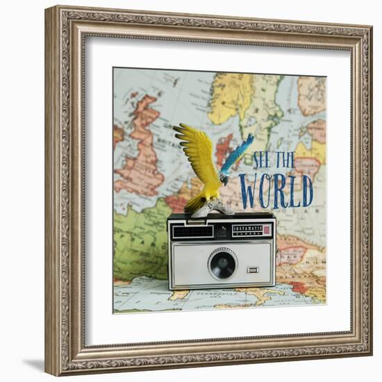 See The World-Susannah Tucker-Framed Art Print