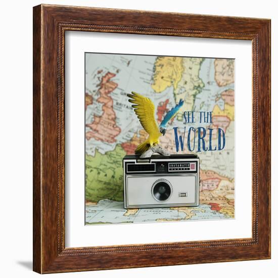 See The World-Susannah Tucker-Framed Art Print