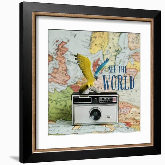 See The World-Susannah Tucker-Framed Art Print