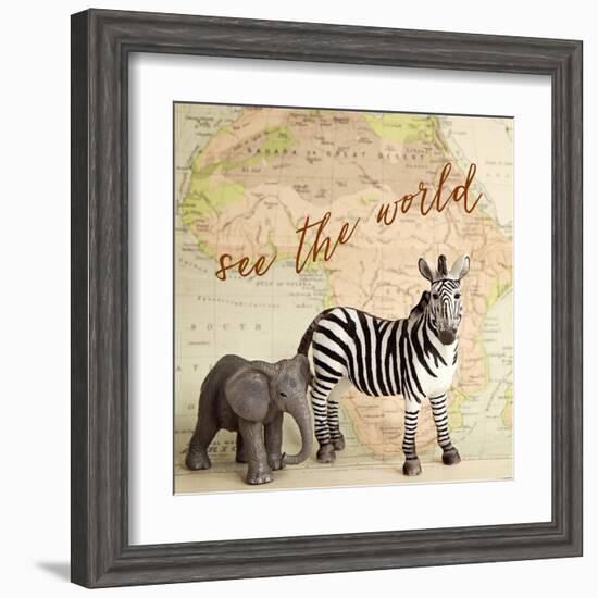 See The World-Susannah Tucker-Framed Art Print