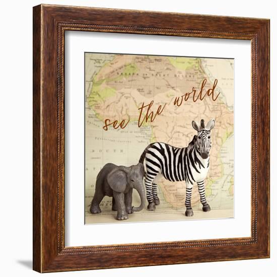 See The World-Susannah Tucker-Framed Art Print