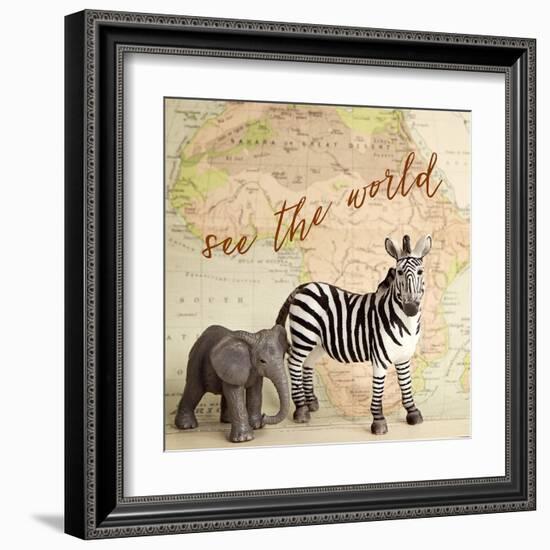 See The World-Susannah Tucker-Framed Art Print