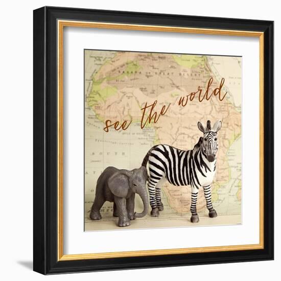 See The World-Susannah Tucker-Framed Art Print