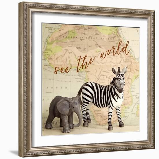 See The World-Susannah Tucker-Framed Art Print