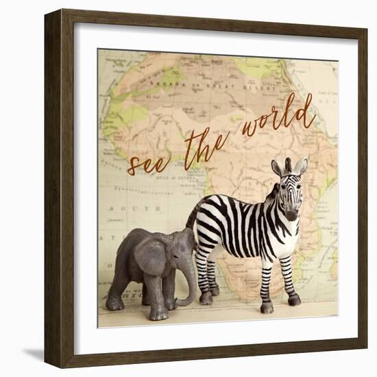 See The World-Susannah Tucker-Framed Art Print