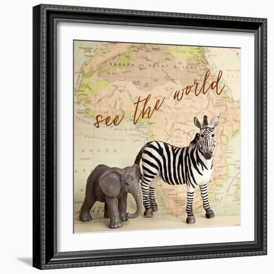 See The World-Susannah Tucker-Framed Art Print