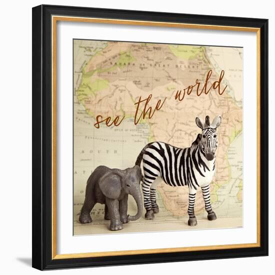 See The World-Susannah Tucker-Framed Art Print