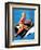 See Worthy Pin-Up 1944-Gil Elvgren-Framed Art Print