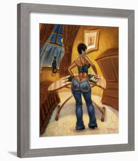 See You in Five Minutes-Sterling Brown-Framed Art Print