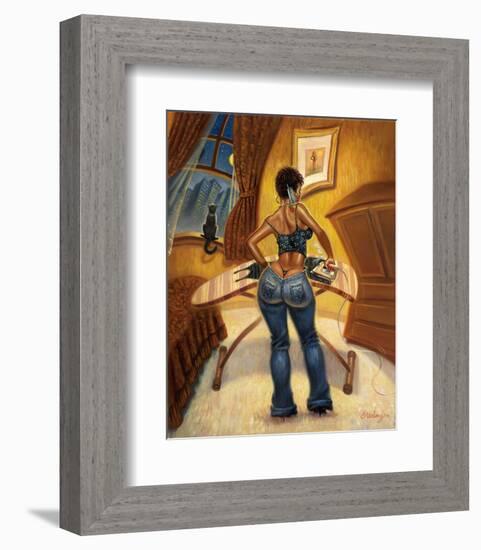 See You in Five Minutes-Sterling Brown-Framed Art Print