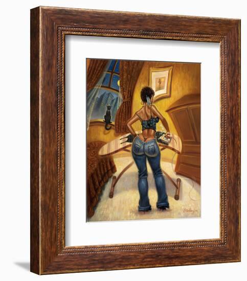 See You in Five Minutes-Sterling Brown-Framed Art Print