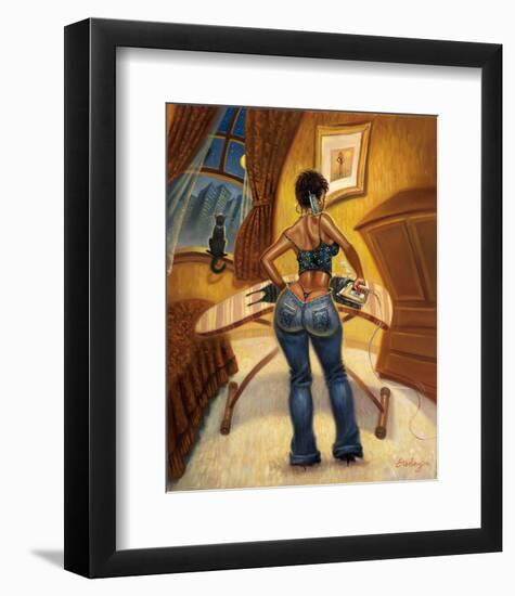 See You in Five Minutes-Sterling Brown-Framed Art Print