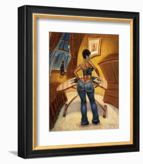 See You in Five Minutes-Sterling Brown-Framed Art Print