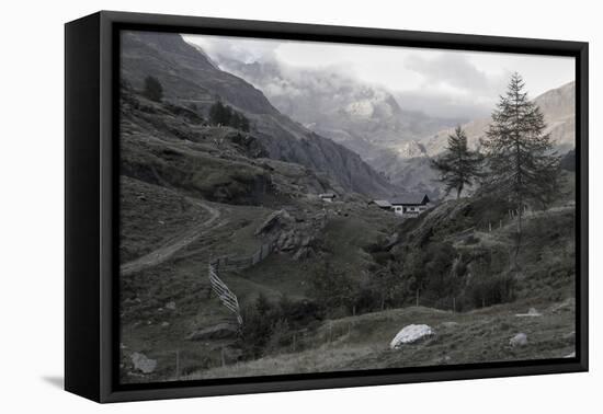 Seeber Alp in the Seeber Valley, Passeier Valley, Alps, South Tirol-Rolf Roeckl-Framed Premier Image Canvas