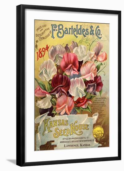 Seed Catalog Captions (2012): F. Barteldes and Co. Price List and Descriptive Catalogue-null-Framed Art Print