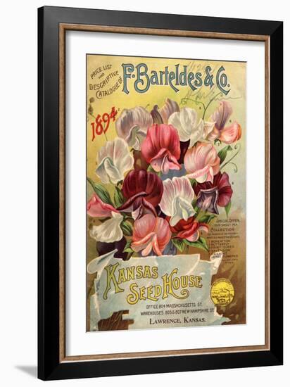 Seed Catalog Captions (2012): F. Barteldes and Co. Price List and Descriptive Catalogue-null-Framed Premium Giclee Print