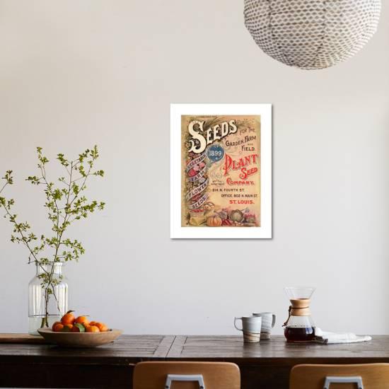 Seed Catalog Captions 2012 Plant Seed Company St Louis Missouri Art Print By Art Com