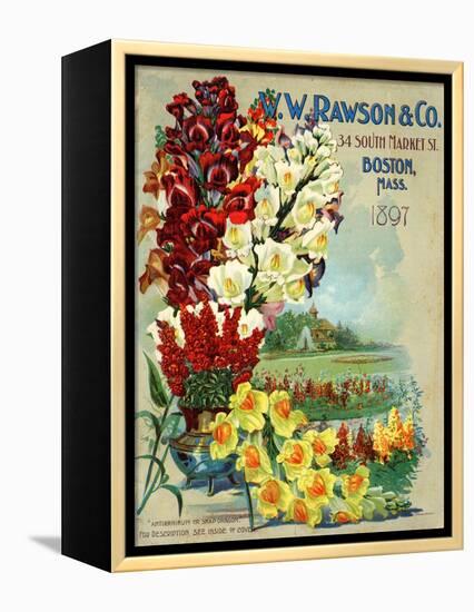 Seed Catalog Captions (2012): W.W. Rawson and Co, Boston, Massachusetts, 1897-null-Framed Stretched Canvas