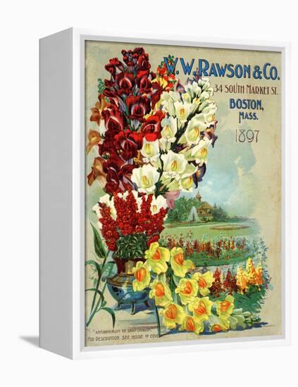 Seed Catalog Captions (2012): W.W. Rawson and Co, Boston, Massachusetts, 1897-null-Framed Stretched Canvas