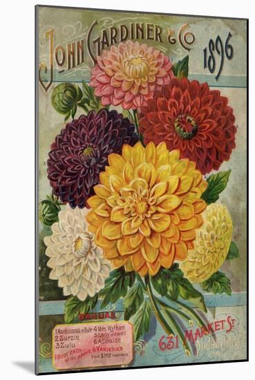 Seed Catalogues: John Gardiner and Co, Philadelphia, Pennsylvania. Seed Annual, 1896-null-Mounted Art Print
