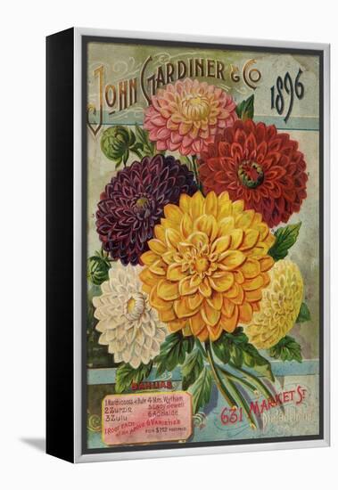 Seed Catalogues: John Gardiner and Co, Philadelphia, Pennsylvania. Seed Annual, 1896-null-Framed Stretched Canvas