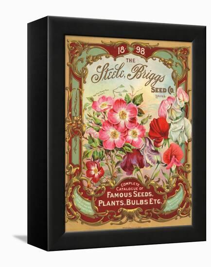 Seed Catalogues: Steele, Briggs Seed Co. Ltd. Complete Catalogue of Famous Seeds, Plants, and Bulbs-null-Framed Stretched Canvas